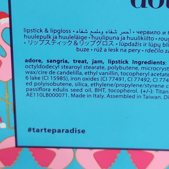 Tarte Flawless Foursome Lip Duo Set Holiday Exclusive Limited pink - Picture 4 of 10